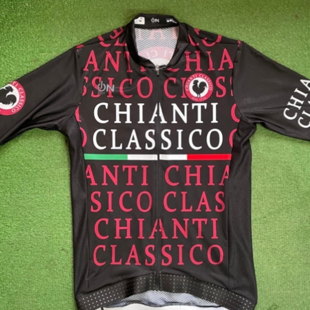 Maglia bici CHIANTI CLASSICO(ON) Racing Jersey BlkSlim Fit- Unisex NWT RARE